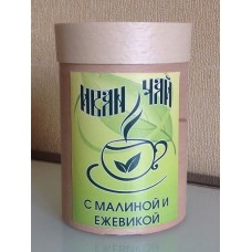Иван-чай "С малиной" ферментированный гранулированный, 100 гр. в тубусе