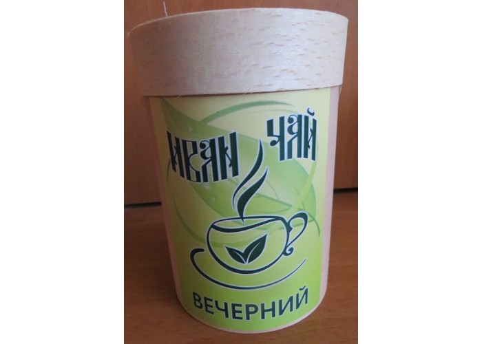 Иван-чай - Вечерний. Ферментированный гранулированный 100г. в деревянном тубусе