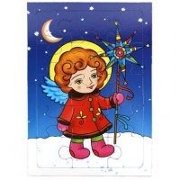 Пазл Ангел со звездой для детей младшего возраста 